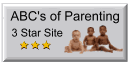Winner - ABC's of Parenting 3-Star Site Award
