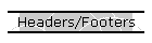 Headers/Footers