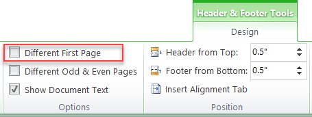 how to put different headers on each page word 2016 how to put different headers on each page word 2016