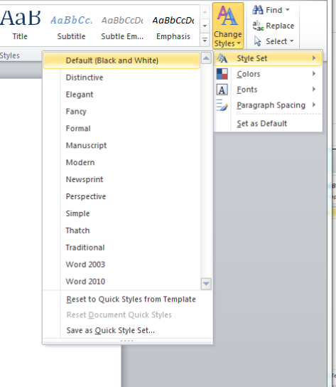 Understanding Styles In Microsoft Word A Tutorial In The Intermediate Users Guide To Microsoft Word