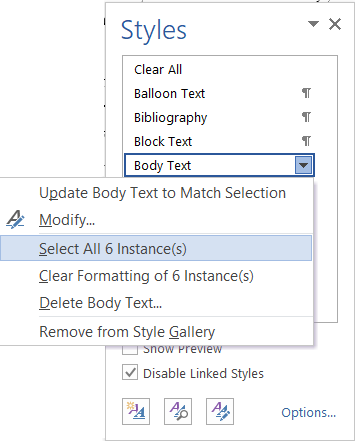 Understanding Styles In Microsoft Word A Tutorial In The Intermediate Users Guide To Microsoft Word