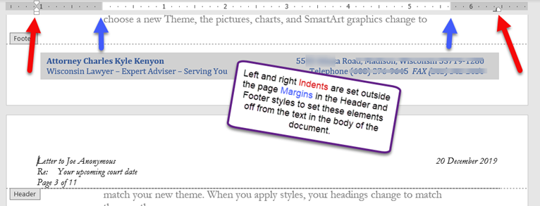 how to set a first line indent in word 2013