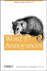 Word 97 Annoyances