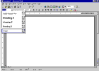 Applying Heading 1 via the Style drop-down list