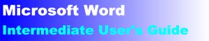 Click to return to table of contents page of Legal Users' Guide to Microsoft Word.