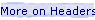 More on Headers and Footers in Word