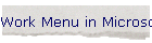Work Menu in Microsoft Word