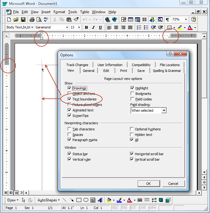 Drawing A Line In Microsoft Word