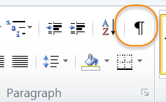 showhide in word showhide in word