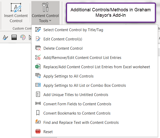 Custom Content Controls Add-In to make adding mapped controls easier