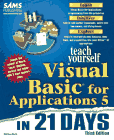 Click for more information at Amazon.com about Teach Yourself Visual Basic for Applications 5 in 21 days