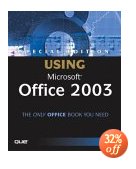 Click here for more information about Special Edition Using Microsoft Office 2003 from Amazon.com. This will open a new window in your browser.