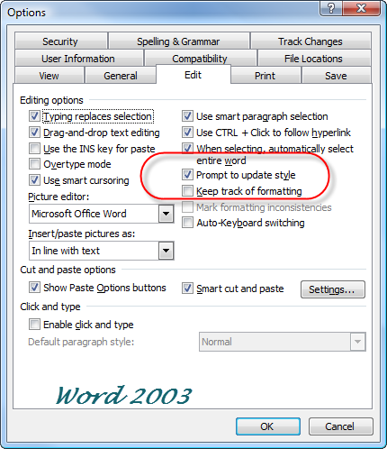 Which method saves the current style set for use in another document in Word?