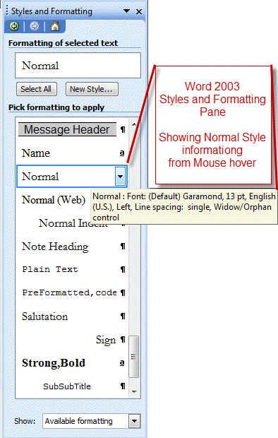Which method saves the current style set for use in another document in Word?